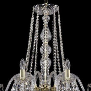Подвесная люстра Bohemia Ivele Crystal 1402 1402/10/360/G в Дегтярске - degtyarsk.mebel24.online | фото 4