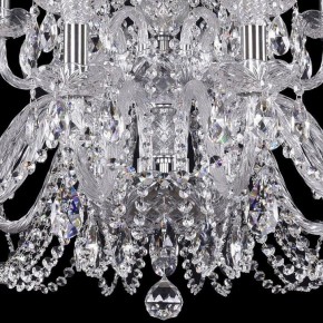 Подвесная люстра Bohemia Ivele Crystal 1402 1402/12+6/300/2d/Ni в Дегтярске - degtyarsk.mebel24.online | фото 3