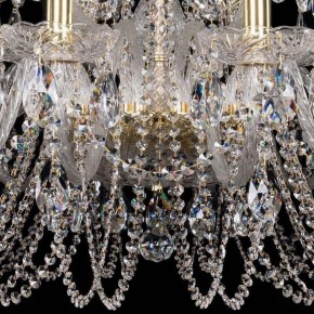 Подвесная люстра Bohemia Ivele Crystal 1402 1402/16+8/400/G в Дегтярске - degtyarsk.mebel24.online | фото 3