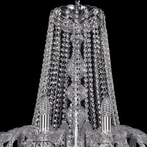 Подвесная люстра Bohemia Ivele Crystal 1402 1402/18/400/Ni в Дегтярске - degtyarsk.mebel24.online | фото 4
