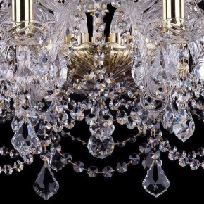 Подвесная люстра Bohemia Ivele Crystal 1411 1411/10+5/240/G/Leafs в Дегтярске - degtyarsk.mebel24.online | фото 3
