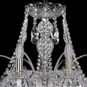 Подвесная люстра Bohemia Ivele Crystal 1411 1411/12/300/Pa в Дегтярске - degtyarsk.mebel24.online | фото 4