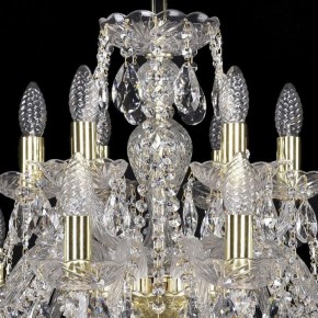 Подвесная люстра Bohemia Ivele Crystal 1411 1411/12+6/240/G в Дегтярске - degtyarsk.mebel24.online | фото 4