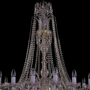 Подвесная люстра Bohemia Ivele Crystal 1411 1411/16/400/XL-115/G в Дегтярске - degtyarsk.mebel24.online | фото 4