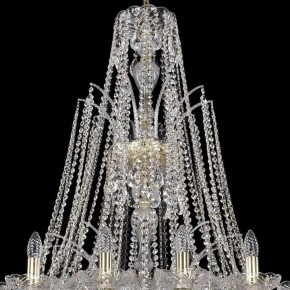 Подвесная люстра Bohemia Ivele Crystal 1411 1411/20/400/XL-120/G в Дегтярске - degtyarsk.mebel24.online | фото 4
