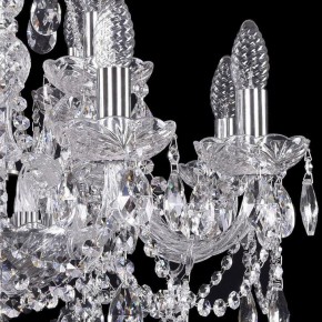 Подвесная люстра Bohemia Ivele Crystal 1411 1411/8+4/195/Ni в Дегтярске - degtyarsk.mebel24.online | фото 2