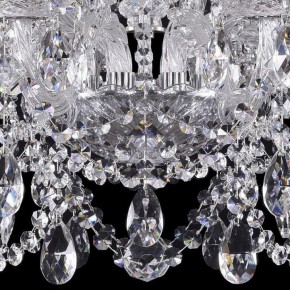Подвесная люстра Bohemia Ivele Crystal 1411 1411/8+4/195/Ni в Дегтярске - degtyarsk.mebel24.online | фото 3