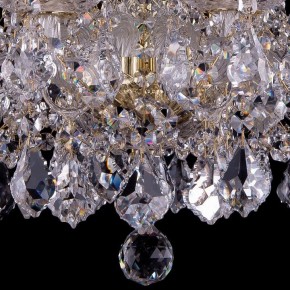 Подвесная люстра Bohemia Ivele Crystal 1413 1413/10/165/G/Leafs в Дегтярске - degtyarsk.mebel24.online | фото 3