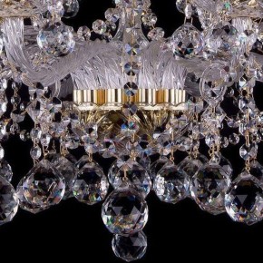 Подвесная люстра Bohemia Ivele Crystal 1413 1413/10+5/300/G/Balls в Дегтярске - degtyarsk.mebel24.online | фото 4