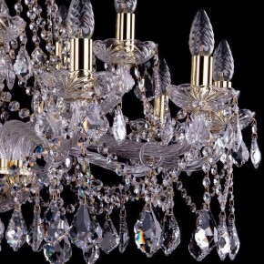 Подвесная люстра Bohemia Ivele Crystal 1413 1413/10+5/300/G/Leafs в Дегтярске - degtyarsk.mebel24.online | фото 2