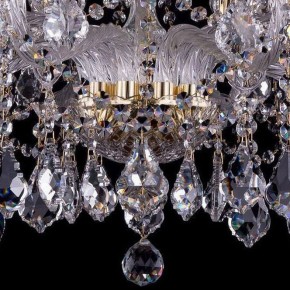 Подвесная люстра Bohemia Ivele Crystal 1413 1413/10+5/300/G/Leafs в Дегтярске - degtyarsk.mebel24.online | фото 3