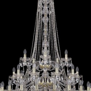 Подвесная люстра Bohemia Ivele Crystal 1413 1413/20+10+5/400/h-158/3d/G в Дегтярске - degtyarsk.mebel24.online | фото 5