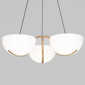 Подвесная люстра Eurosvet Emisfero 50083/3 LED золото в Дегтярске - degtyarsk.mebel24.online | фото