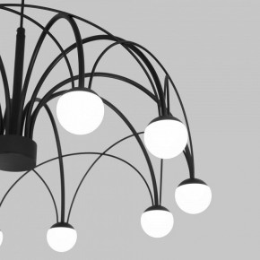 Подвесная люстра Eurosvet Ragno 90034/10 LED черный в Дегтярске - degtyarsk.mebel24.online | фото 6