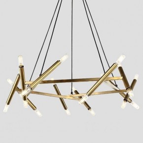 Подвесная люстра Imperiumloft Jonathan Browning Le Pentagone Chandelier 20 Light 40.2364 в Дегтярске - degtyarsk.mebel24.online | фото