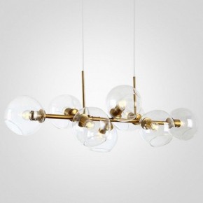 Подвесная люстра Imperiumloft Staggered Glass Chandelier 8 40.2211 в Дегтярске - degtyarsk.mebel24.online | фото