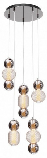 Подвесная люстра Maytoni Drop MOD273PL-L80CH3K в Дегтярске - degtyarsk.mebel24.online | фото