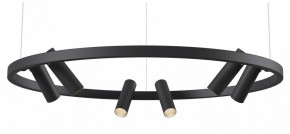 Подвесная люстра Maytoni Halo MOD102PL-L42BK в Дегтярске - degtyarsk.mebel24.online | фото