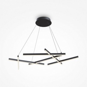 Подвесная люстра Maytoni Line MOD016PL-L80BK в Дегтярске - degtyarsk.mebel24.online | фото 2