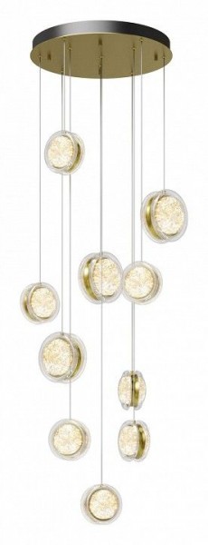 Подвесная люстра Maytoni Pharao MOD361PL-L41BS3K в Дегтярске - degtyarsk.mebel24.online | фото