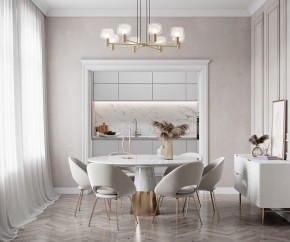 Подвесная люстра Maytoni Vision MOD411PL-08G в Дегтярске - degtyarsk.mebel24.online | фото 5