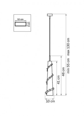 Подвесной светильник Lightstar Petalo 804310 в Дегтярске - degtyarsk.mebel24.online | фото 4