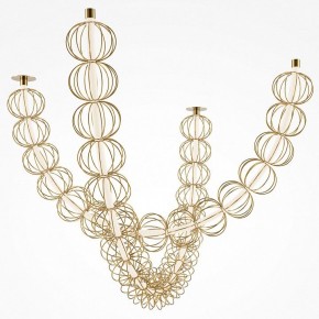 Подвесной светильник Maytoni Golden Cage MOD216PL-L42G3K в Дегтярске - degtyarsk.mebel24.online | фото 2