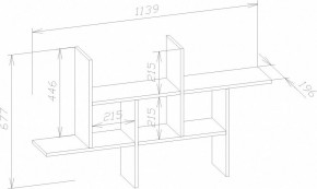 Полка навесная ПК-6 в Дегтярске - degtyarsk.mebel24.online | фото 4