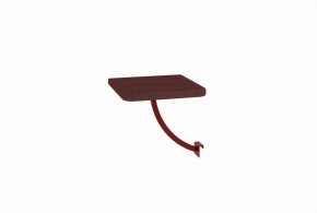 Полка прикроватная квадратная (МилСон) в Дегтярске - degtyarsk.mebel24.online | фото 8