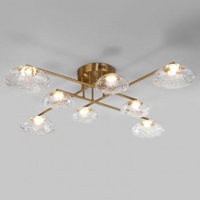 Потолочная люстра Eurosvet Ripple 50389 LED латунь в Дегтярске - degtyarsk.mebel24.online | фото