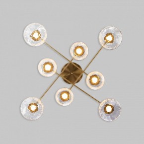Потолочная люстра Eurosvet Ripple 50389 LED латунь в Дегтярске - degtyarsk.mebel24.online | фото 3