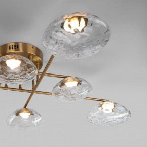 Потолочная люстра Eurosvet Ripple 50389 LED латунь в Дегтярске - degtyarsk.mebel24.online | фото 6
