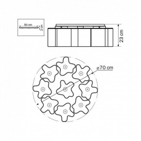 Потолочная люстра Lightstar Nubi 802090 в Дегтярске - degtyarsk.mebel24.online | фото 5