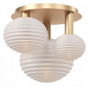 Потолочная люстра Maytoni Halo MOD268CL-03G в Дегтярске - degtyarsk.mebel24.online | фото