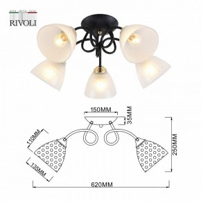 Потолочная люстра Rivoli Luiza Б0054904 в Дегтярске - degtyarsk.mebel24.online | фото 6
