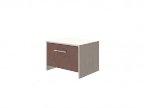 PROxSON Тумба Varna (ЛДСП Дуб Шамони+ткань Дуб Шамони светлый/Tesla Брауни) 51x40 в Дегтярске - degtyarsk.mebel24.online | фото