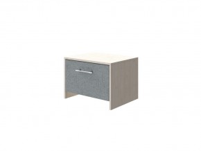 PROxSON Тумба Varna (ЛДСП Дуб Шамони+ткань Дуб Шамони светлый/Tesla Графит) 51x40 в Дегтярске - degtyarsk.mebel24.online | фото