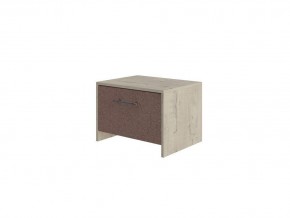 PROxSON Тумба Varna (ЛДСП+ткань Бунратти/Tesla Брауни) 51x40 в Дегтярске - degtyarsk.mebel24.online | фото