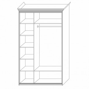 Шкаф 3-х дверный (корпус) Неаполь в Дегтярске - degtyarsk.mebel24.online | фото 3