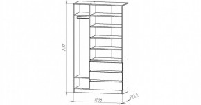 НИЦЦА-2 Шкаф 3-х дверный (НЦ.02) в Дегтярске - degtyarsk.mebel24.online | фото 2