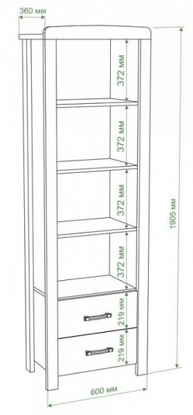 Шкаф для белья Бартоло ВТД-ГФ в Дегтярске - degtyarsk.mebel24.online | фото 2