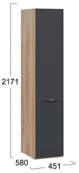Шкаф для белья Глосс СМ-319.07.111 в Дегтярске - degtyarsk.mebel24.online | фото 4