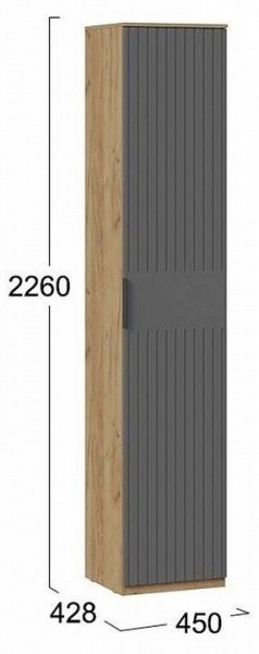 Шкаф для белья Хилтон Исп. 2 в Дегтярске - degtyarsk.mebel24.online | фото 5