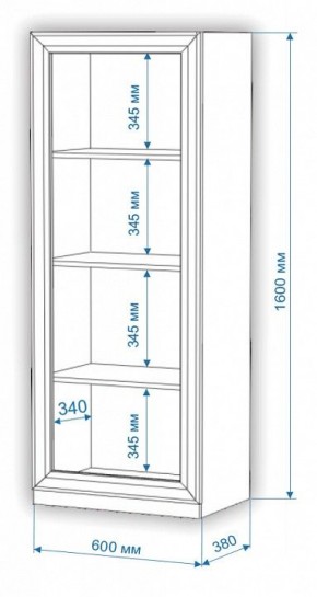 Шкаф для белья Нобиле ВтН-ФГД в Дегтярске - degtyarsk.mebel24.online | фото 2