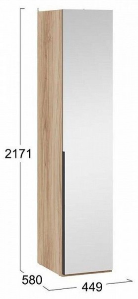 Шкаф для белья Порто СМ-393.07.002 в Дегтярске - degtyarsk.mebel24.online | фото 4