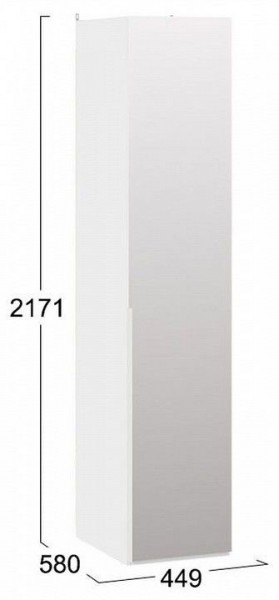 Шкаф для белья Порто СМ-393.07.002 в Дегтярске - degtyarsk.mebel24.online | фото 4
