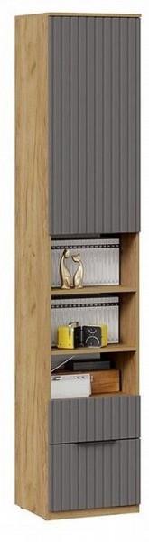 Шкаф комбинированный Хилтон Исп. 2 в Дегтярске - degtyarsk.mebel24.online | фото 4