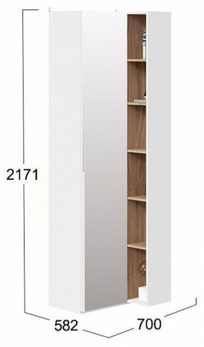 Шкаф комбинированный Порто СМ-393.21.025 в Дегтярске - degtyarsk.mebel24.online | фото 2