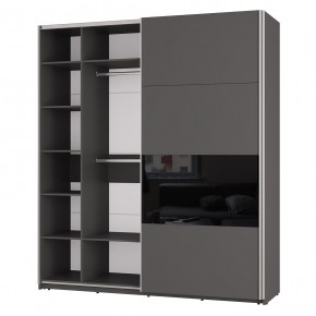 Шкаф-купе Харви ШКК-10 (графит) в Дегтярске - degtyarsk.mebel24.online | фото 2