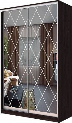 Шкаф-купе ХИТ 23-4-12/2-66 РОМБ БОЛЬШОЙ в Дегтярске - degtyarsk.mebel24.online | фото